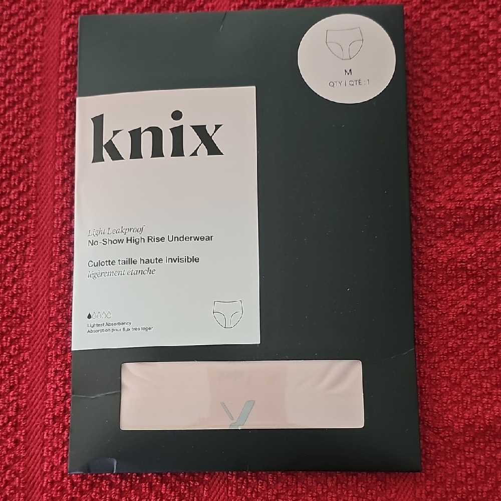 Knix Pink High Rise Leakproof Underwear